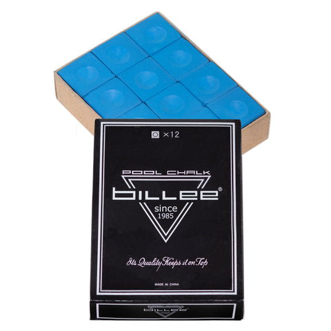 Billee Billiard Chalk Blue 12 pcs