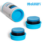 Molinari Billiard Chalk Blue 2-pack