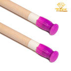 Tiger Cue Tip and Ferrule Protectors, 2-Pack, Amethyst