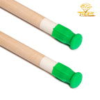 Tiger Cue Tip and Ferrule Protectors, 2-Pack, Emerald