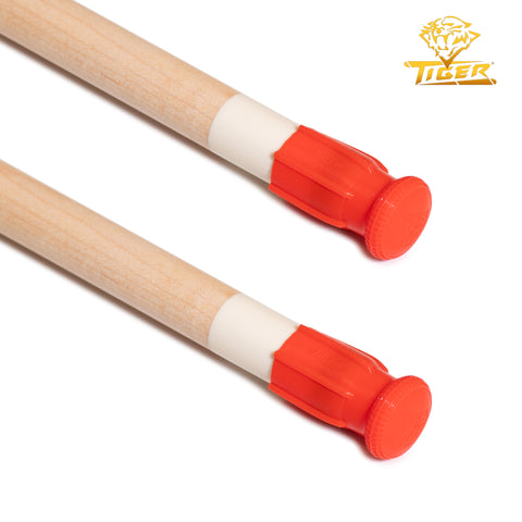 Tiger Cue Tip and Ferrule Protectors, 2-Pack, Ruby