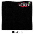 7 ft Championship Invitational Teflon® Black Pool Table Cloth with 6 Pre-Cut Rails