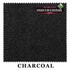 7 ft Championship Invitational Teflon® Charcoal Pool Table Cloth with 6 Pre-Cut Rails