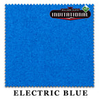 8 ft Oversized Championship Invitational Teflon® Electric Blue Pool Table Cloth with 6 Pre-Cut Rails
