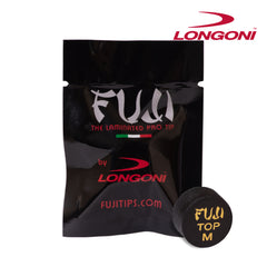 Longoni Fuji Black Cue Tip Ø14mm Medium 1 pc