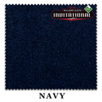 7 ft Championship Invitational Teflon® Navy Pool Table Cloth with 6 Pre-Cut Rails