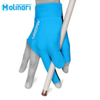 Molinari Billiard Glove for Right Hand Cyan M
