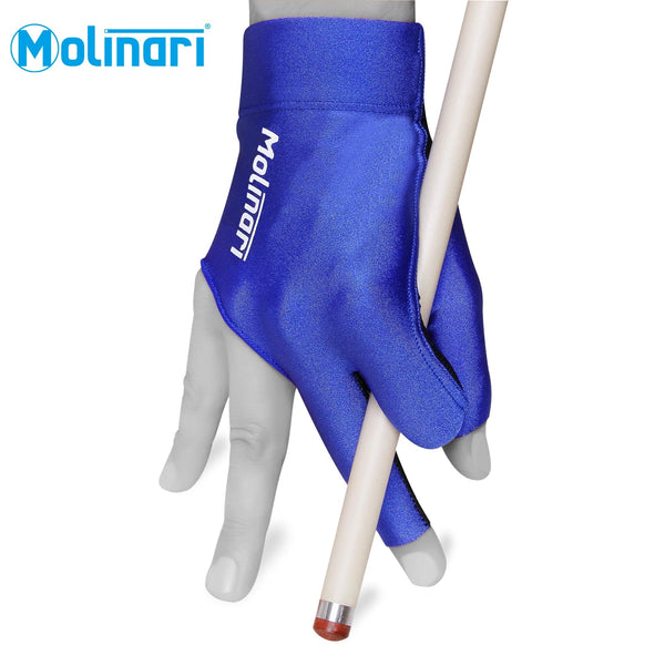 Molinari Billiard Glove for Right Hand Royal Blue S