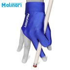 Molinari Billiard Glove for Right Hand Royal Blue L