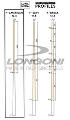Longoni Diamond Pool Cue w/Luna Nera Shaft