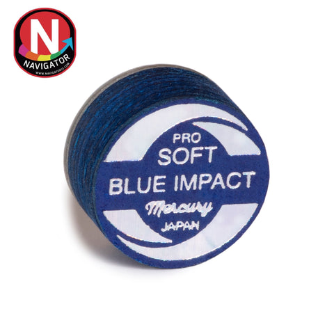 Navigator Blue Impact Pro Cue Tip Ø14mm Soft