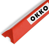 OKKO K55 Pool Table Rail Rubber Orange 48", Set of 6