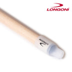 Longoni Galaxy Cyan Elk Style Leather Pool Cue w/S2 Shaft