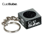 Cue Cube Nickel Radius (.418") Silver Color w/Key Chain, Eight Ball Counter Display (12 pcs)