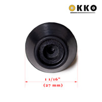 OKKO Billiard Cue Rubber Bumper 27 mm, with Screw
