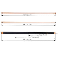 Longoni Niels Feijen TJB Jump Break Pool Cue w/2 Shafts