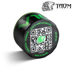 Taom Billiard V10 Chalk Green 1 pc w/Bullet Chalk Holder