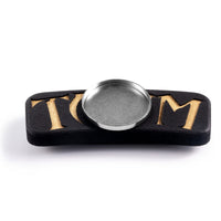 Taom Magnetite Combo Billiard Chalk Holder and V10 Chalk Blue
