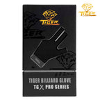Tiger-X Pro Billiard Glove for Left Hand Black L