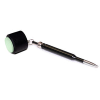 Taom Billiard Soft Chalk Green 1 pc w/Bullet Chalk Holder