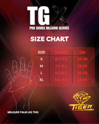 Tiger-X Pro Billiard Glove for Left Hand Black L