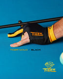 Tiger Pro Billiard Glove for Left Hand Gold M