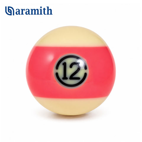 Aramith Tournament TV Pool Replacement Ball 2 1/4" #12