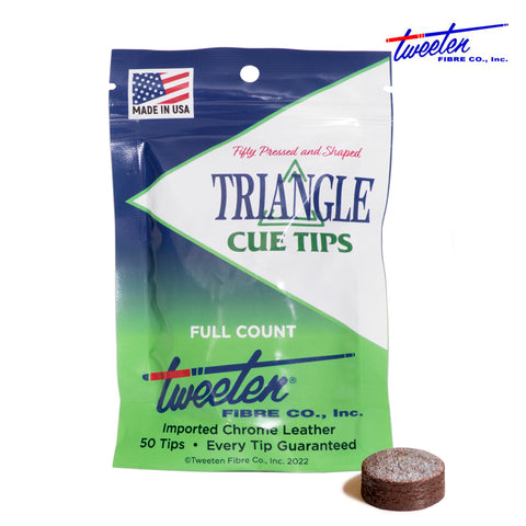 Triangle Cue Tip Ø11mm 50 pcs 1 box