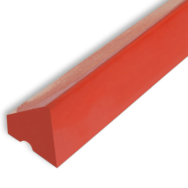 OKKO U118 Russian Pyramid Table Rail Rubber 60", Set of 6