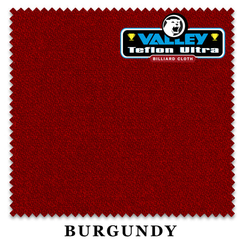 7 ft Championship Valley Teflon® Ultra Burgundy