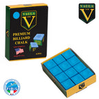 Vaula Billiard Chalk Blue 12 pcs