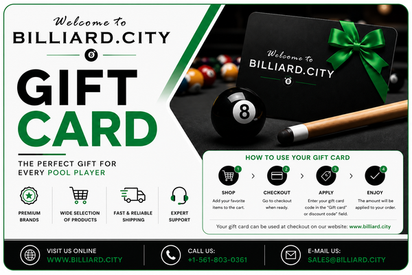 Billiard City Gift Card