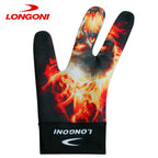 Longoni Billiard Glove Skull 2 for Right Hand
