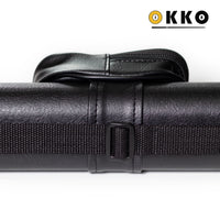 OKKO Billiard Hard Deluxe Oval Case Black 1x1