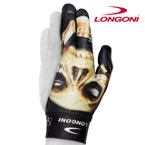 Longoni Billiard Glove Skull 3