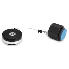 OKKO Retractable Octagon 8-Ball Chalker w/Belt Clip Black w/Predator Chalk