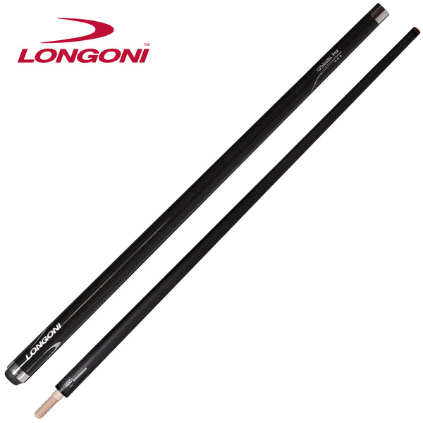 Longoni Crystal Fox Carom Cue w/Luna Nera FE69 Shaft Leather Wrap