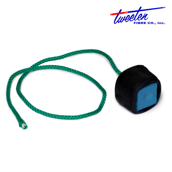 Tweeten Rubber-Covered Metal Pool Table Chalk Holder w/Chalk