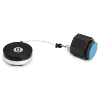 OKKO Retractable Octagon 8-Ball Chalker w/Belt Clip Black