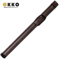 OKKO Billiard Hard Round Case Dark Brown 1x1