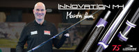 Longoni Innovation MH Carom Cue w/2 E71 S20 Shafts