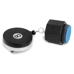 OKKO Retractable Octagon 8-Ball Chalker w/Belt Clip Black w/Predator Chalk