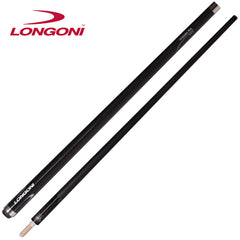 Longoni Crystal Fox Carom Cue w/Luna Nera FE69 Shaft Leather Wrap