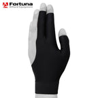 Fortuna Billiard Glove Pro Open fingers Black S