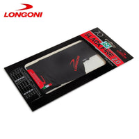 Longoni Billiard Glove Black Fire 3.0 for Left Hand M