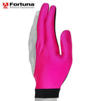 Fortuna Billiard Glove Classic Pink/Black M/L