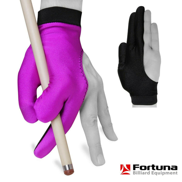 Fortuna Billiard Glove Classic Purple/Black XL