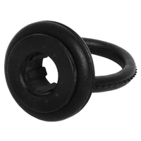 Billiard Cue Hanger w/Rubber Insert Ø12-14 mm, Black