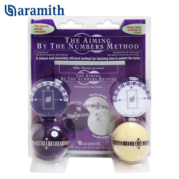 Aramith Aiming by the Numbers 2 1/4" Learning Method