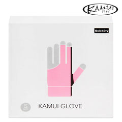 Kamui Billiard Glove QuickDry for Right Hand Pink XL